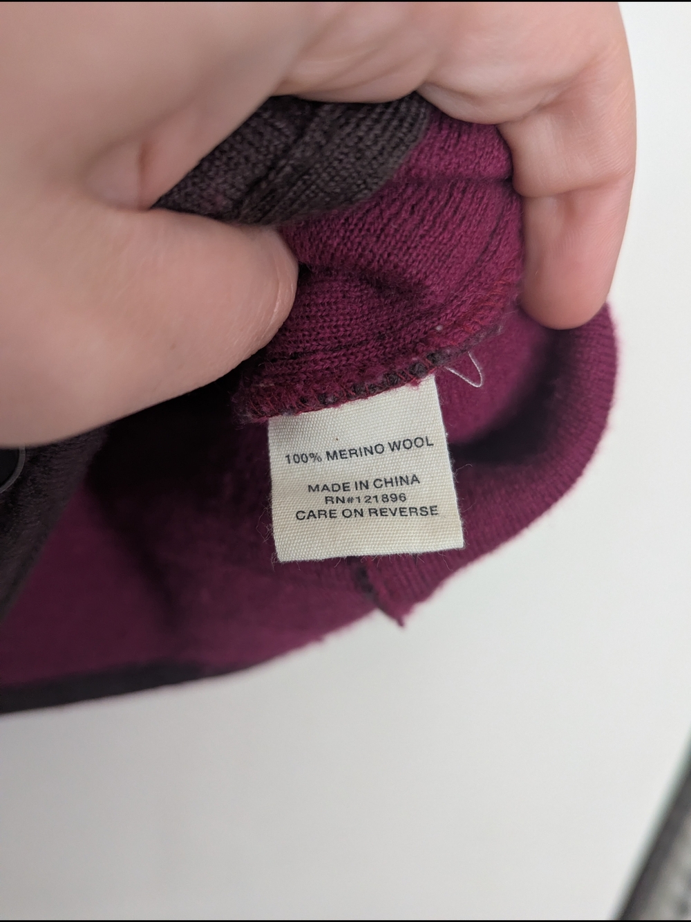 Title Nine Brown Sleeveless Hooded Vest with Pink Lining - Picture 4 of 5